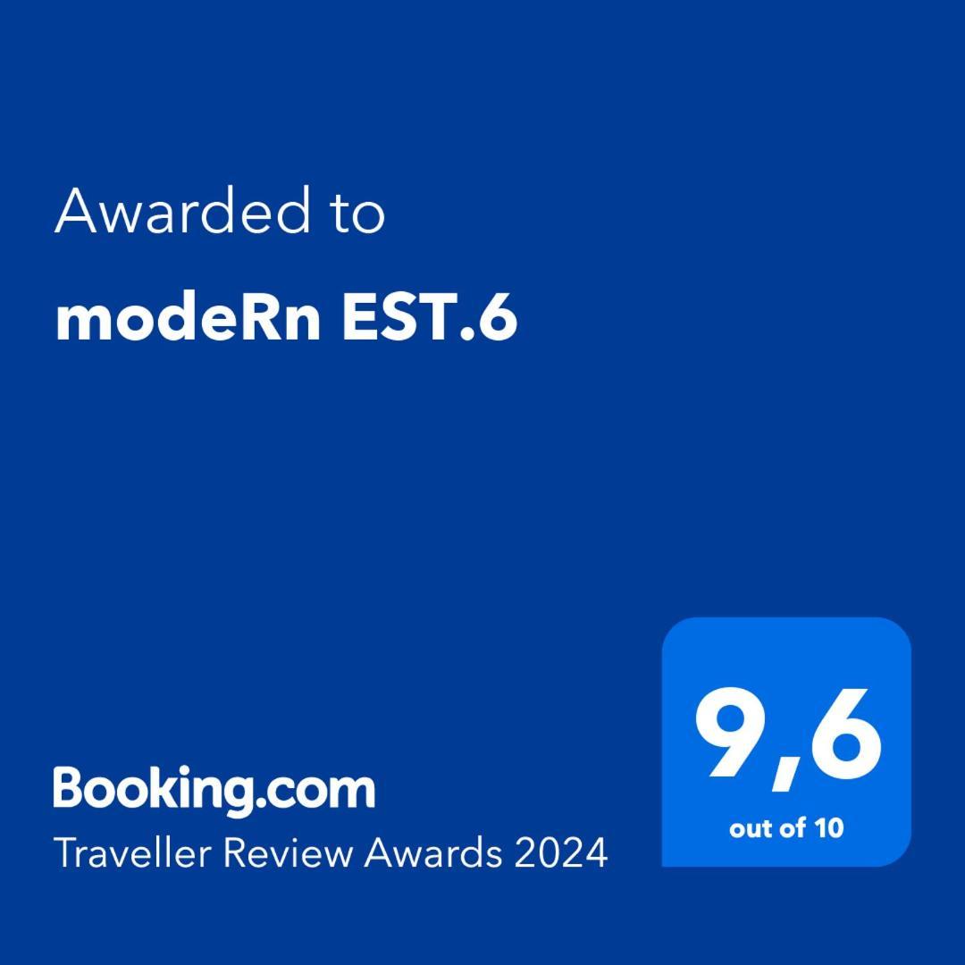 Modern Est.6 Daire Selanik Dış mekan fotoğraf
