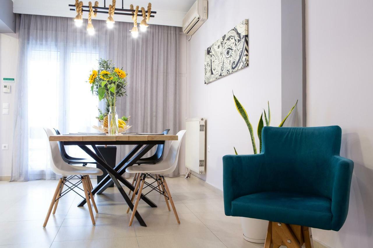 Modern Est.6 Daire Selanik Dış mekan fotoğraf