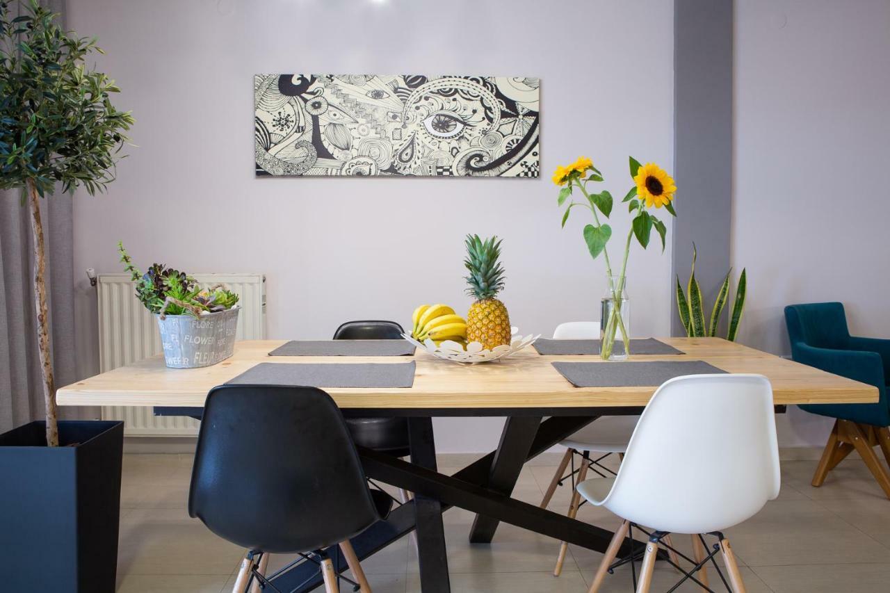 Modern Est.6 Daire Selanik Dış mekan fotoğraf